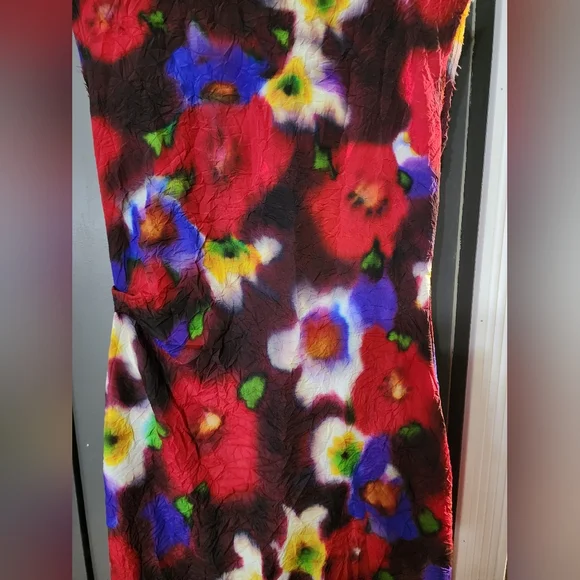 Zara Multicolored Sleeveless Maxi Dress - Picture 7 of 7